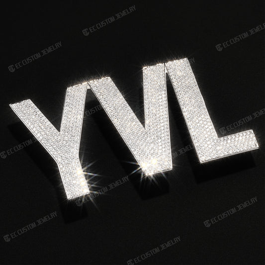BoldYVL Iced Out Pendant Hip Hop Jewelry E CCustom Jewelry Streetwear opium gang yvl pendant necklace 8