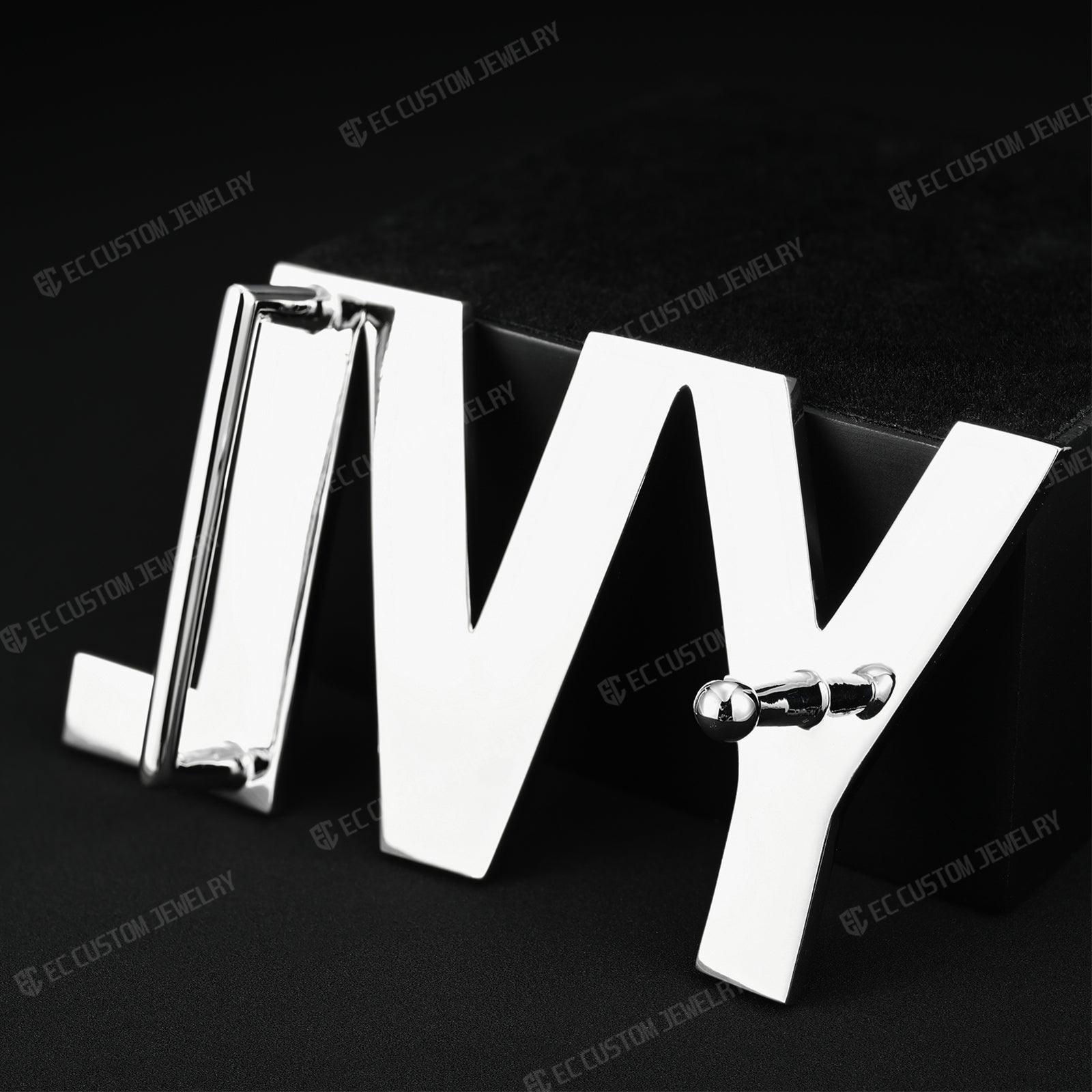 Bold YVL Iced Out Pendant Hip Hop Jewelry EC Custom Jewelry Streetwear opium gang yvl pendant necklace 1
