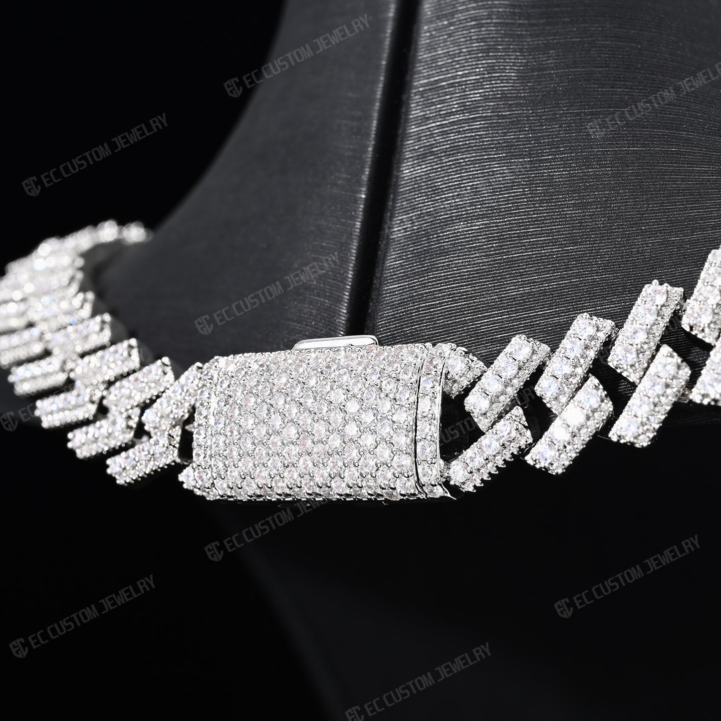 Upside Down Anarchy Logo Chain iced out anarchy necklace hip hop bling jewelry 8