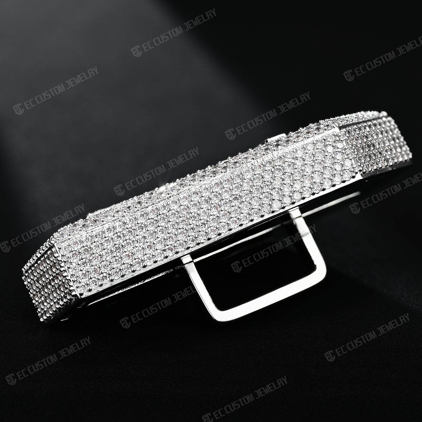 iced out Exquisite Diamond Coffin Cross upside down uprignt changable Pendant Hip hop ec custom jewelry 4