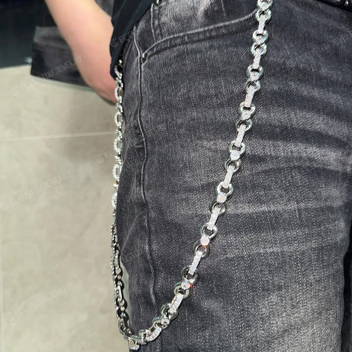 Carti Type 12MM Infinity Wallet Chain Iced Out Wallet Link Chain – EC ...
