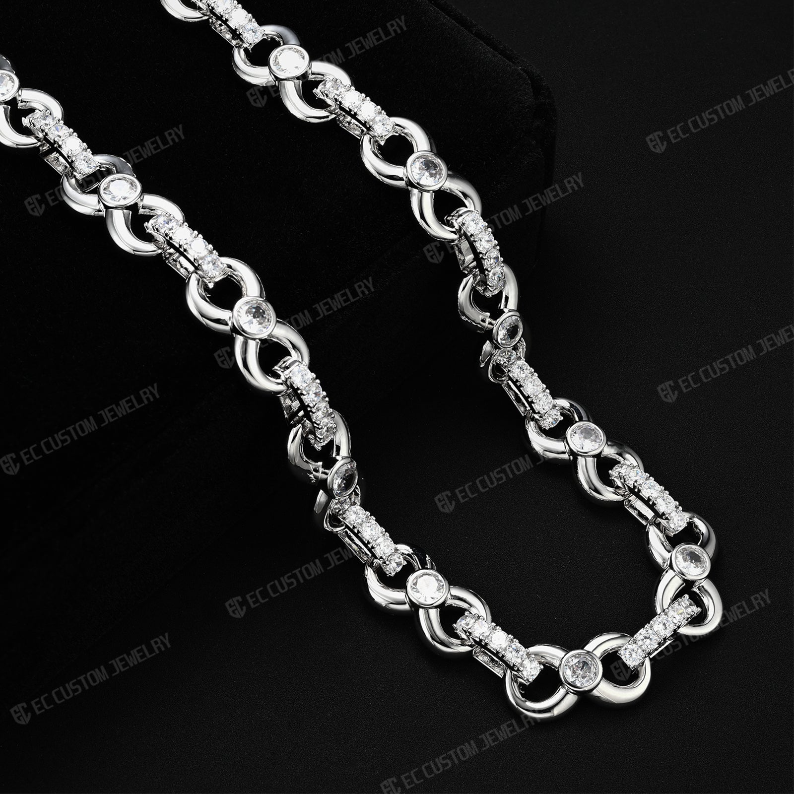 12MM INFINITY WALLET CHAIN CARTI TYPE 3