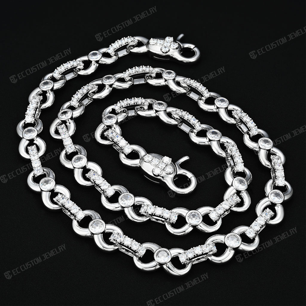 12MM INFINITY WALLET CHAIN CARTI TYPE 4