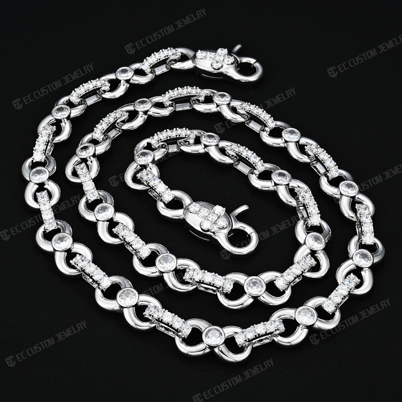 12MM INFINITY WALLET CHAIN CARTI TYPE 4