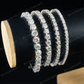 3/4/5/6MM TENNIS DIAMOND LINK CHAIN ICED OUT BRACELET