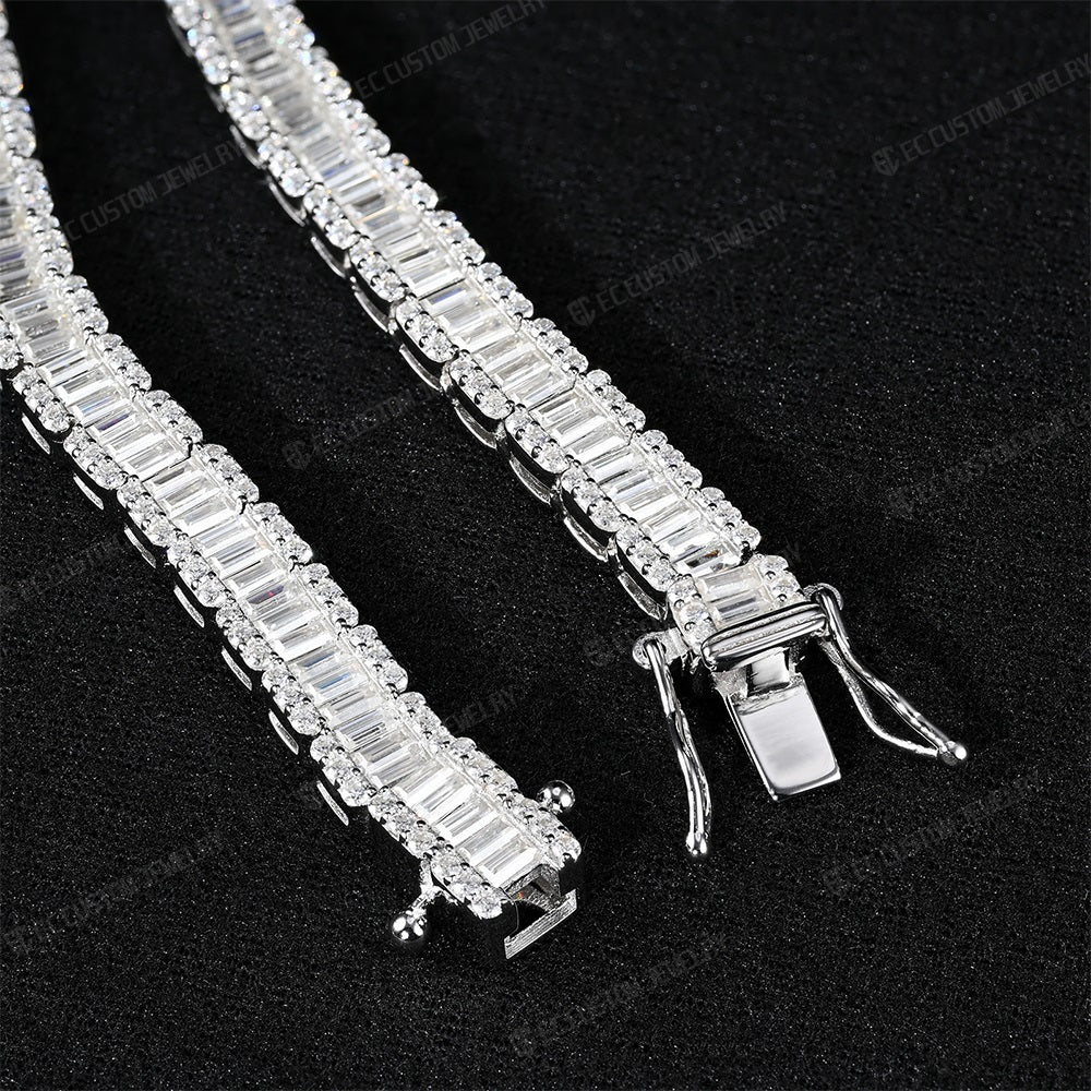 8mm Men's choker link chain necklace