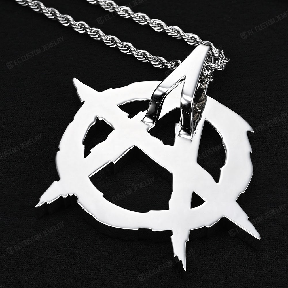 Anarchy sign pendant