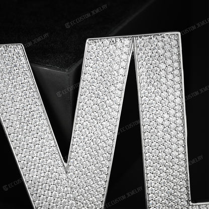 Bold YVL Iced Out Belt Buckle Hip Hop Jewelry