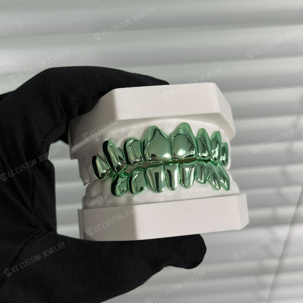 Custom Solid Color Deep Cut Custom Grillz