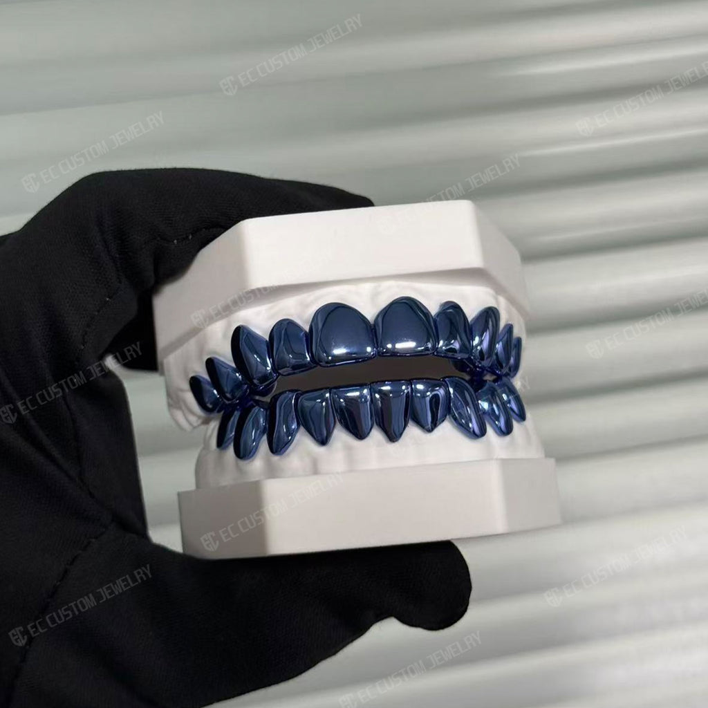 Custom Solid Color Deep Cut Custom Grillz