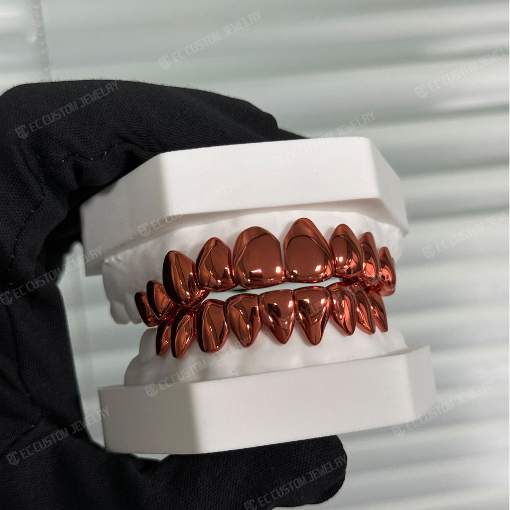 Custom Solid Color Deep Cut Custom Grillz