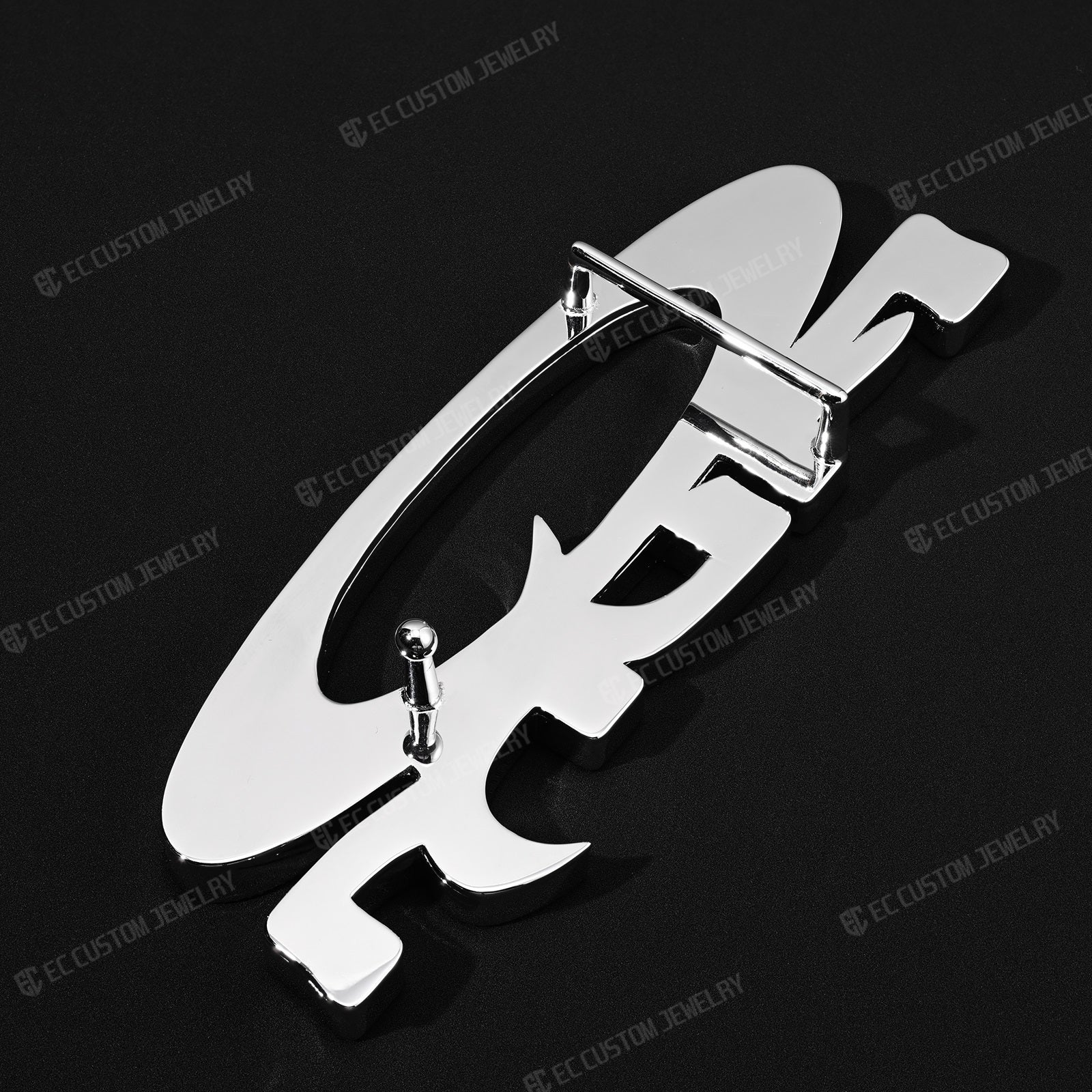 Drip Harder Silver Iced Out OPIUM Hip Hop Belt Buckle Hip Hop Accessories 2