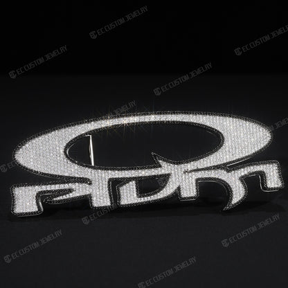 OPIUM Iced Out Belt Buckle Hip Hop Accessories