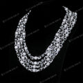 Full Pave Daimond iced out link chain ball chain necklace 