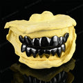 SOLID BLACK DEEP CUT GRILLZ