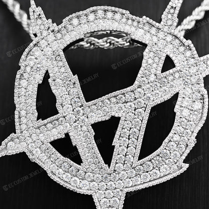 UPSIDE DOWN ANARCHY PENDANT HIP HOP ACCESSORIES