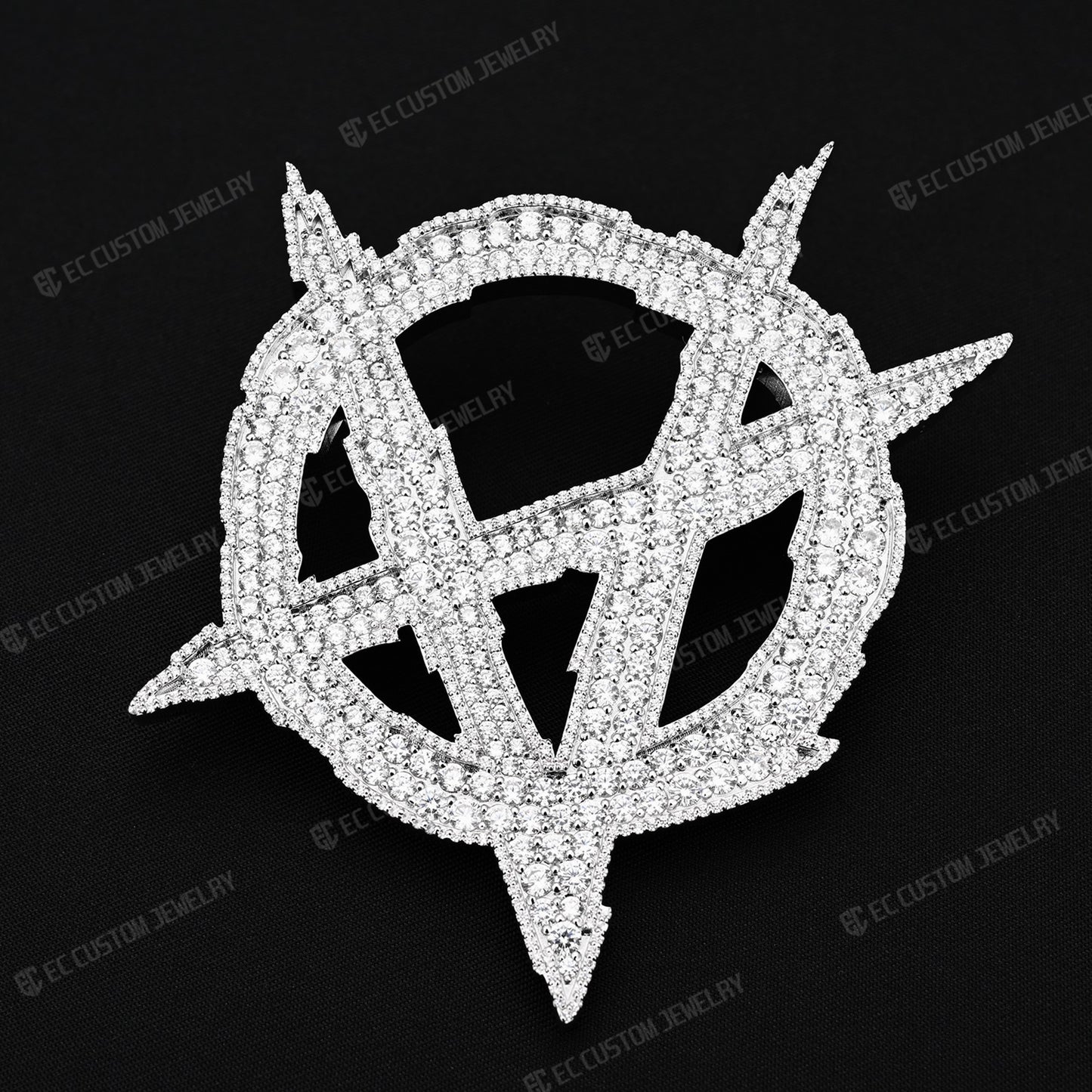 UPSIDE DOWN ANARCHY PENDANT HIP HOP ACCESSORIES