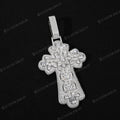 Iced Out Floral Filigree Cross Pendant Hip Hop Cross Jewelry EC Custom Jewelry Rapper Diamond Cross Pemdant 6