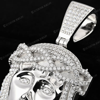 Iced Out Jesus Piece Pendant Hip Hop Christ Pendant