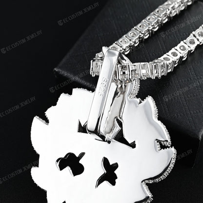 Mini Ken Carson Same X Pendant VVS Moissanite Iced Out Jewelry 