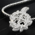 Mini Ken Carson Same X Pendant VVS Moissanite Iced Out Jewelry 