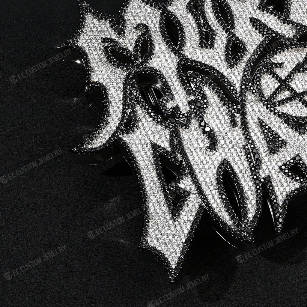 More Chaos Iced Out Belt Buckle Hip Hop Accessories