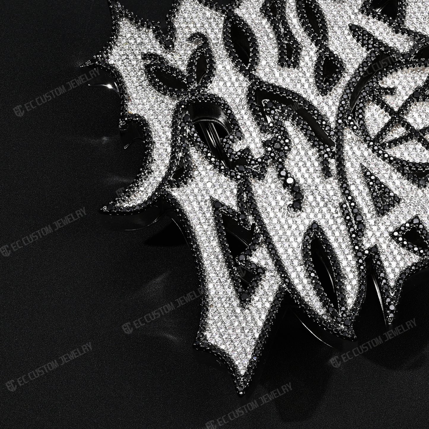More Chaos Iced Out Belt Buckle Hip Hop Accessories