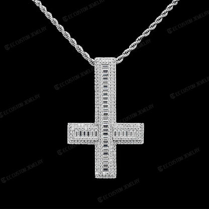 OPIUMGANG CLASSIC STYLE UPSIDE DOWN CROSS PENDANT