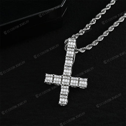 Men's Moissanite Hip Hop Pendants