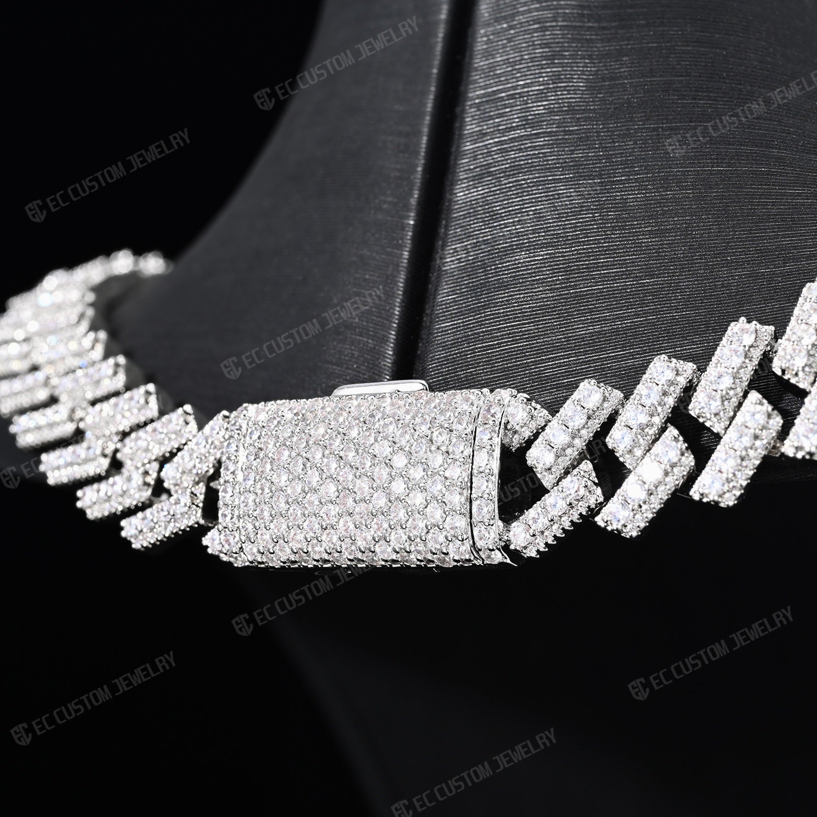 Upside Down Anarchy Logo Chain iced out anarchy necklace hip hop bling jewelry 8