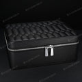 black blue inside hip hop jewelry box iced out chain case watch diamond pendant keeping 1
