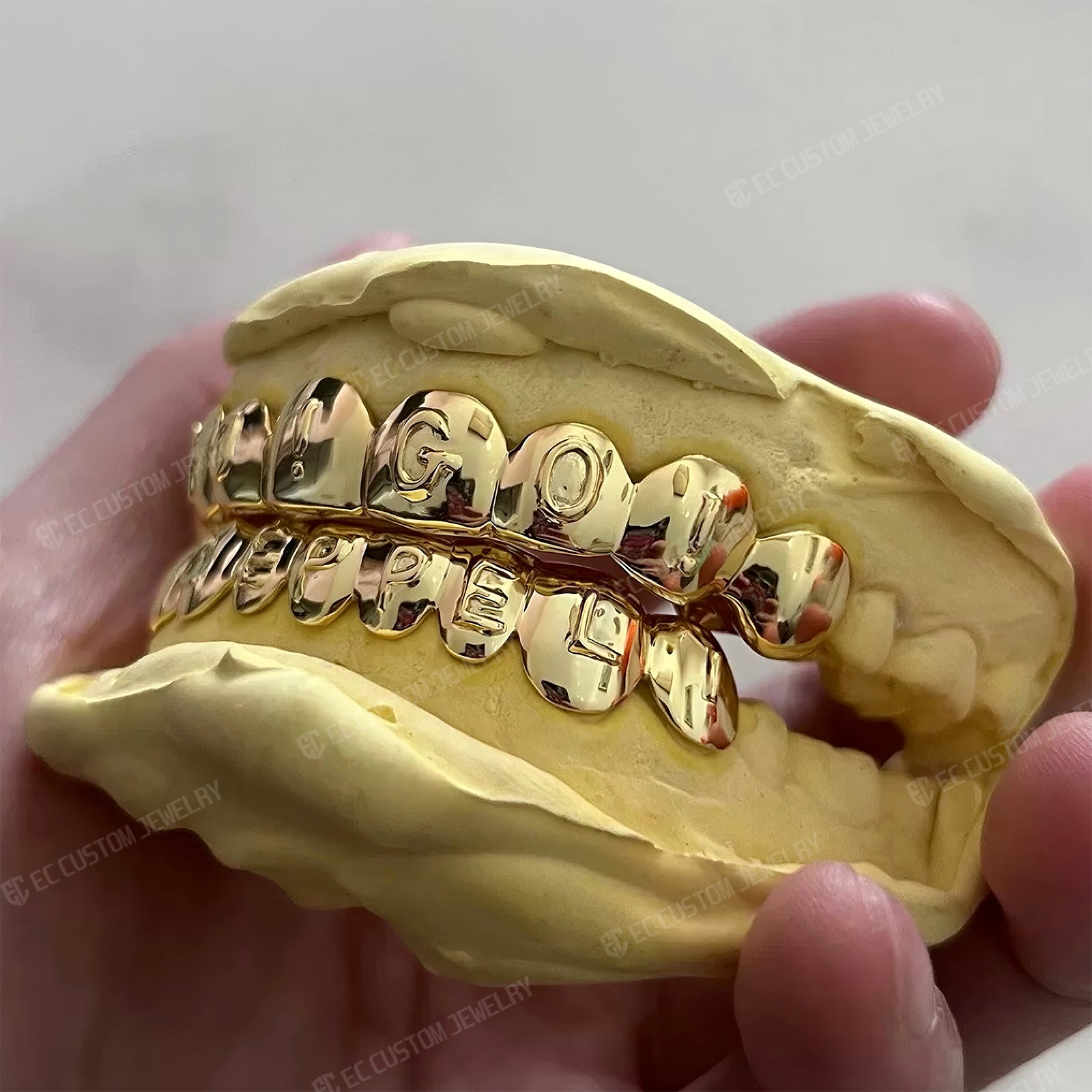 custom solid deep Cut customized Zeppeli Grillz 2